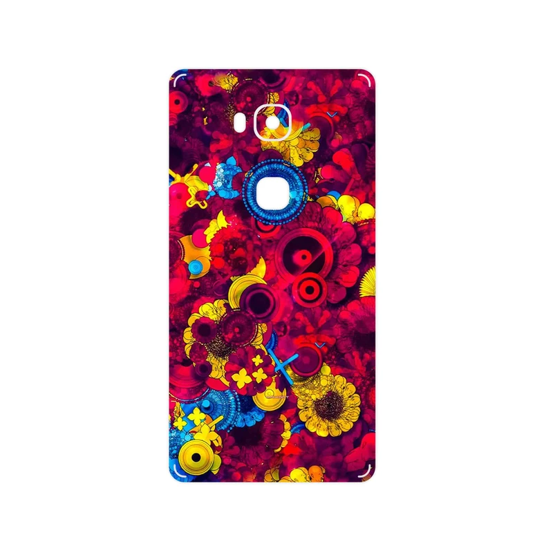 برچسب پوششی ماهوت مدل Vector Flower Garden Digital Art مناسب برای گوشی موبایل آنر 5X