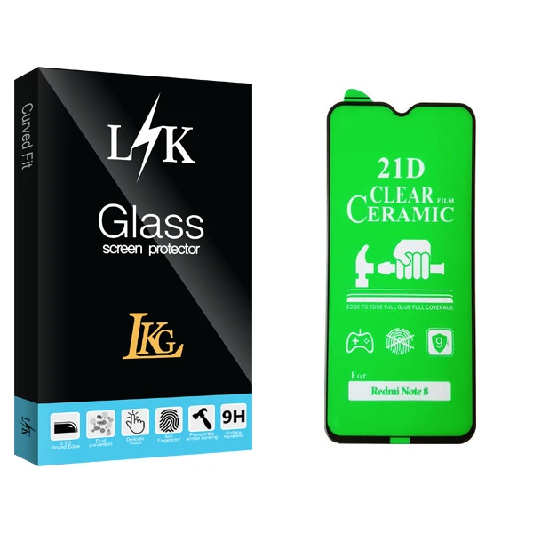 محافظ صفحه نمایش سرامیکی ال کا جی مدل LK Glass مناسب برای گوشی موبایل شیائومی Note 8