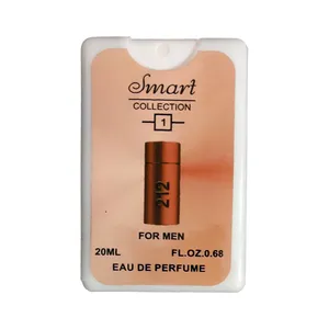 عطر جیبی مردانه اسمارت کالکشن مدل 212 کد 01 حجم 20 میلی لیتر