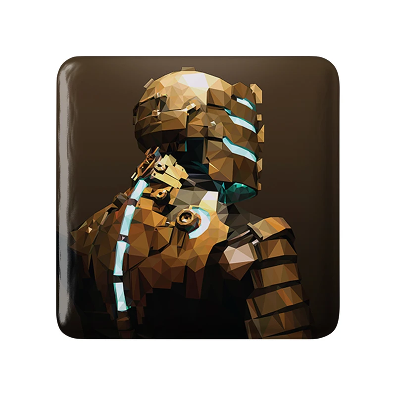 مگنت خندالو طرح بازی دد اسپیس (Dead Space) مدل مربعی کد 35045