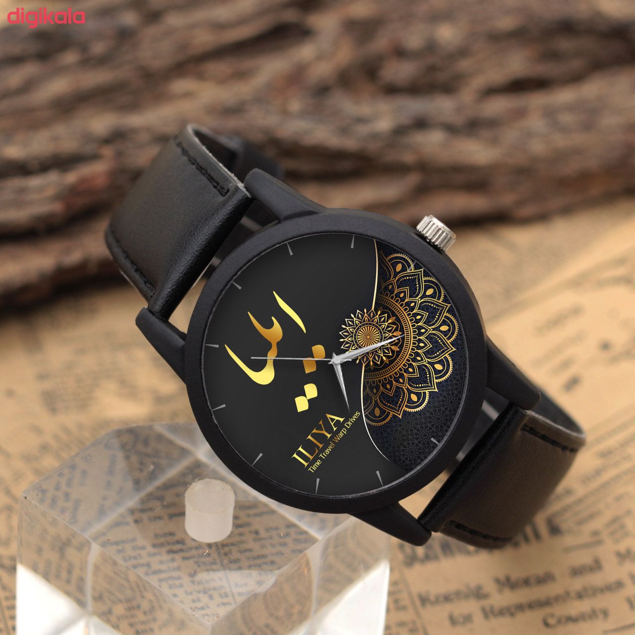 ساعت مچی عقربه ای مردانه طرح ایلیا کد LF3278