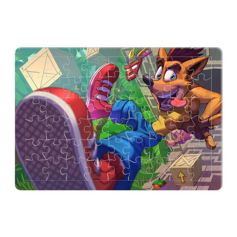 پازل 54 تکه طرح کراش مدل P604