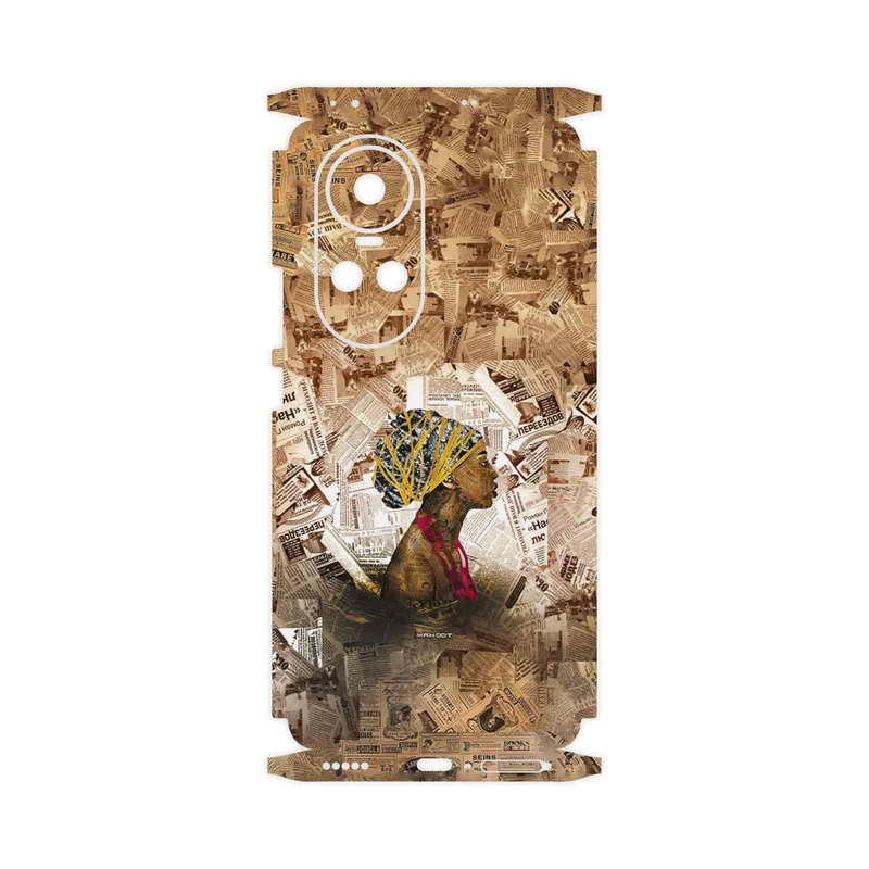برچسب پوششی ماهوت مدل Collage of African Women-FullSkin مناسب برای گوشی موبایل اپو Reno 10 5G