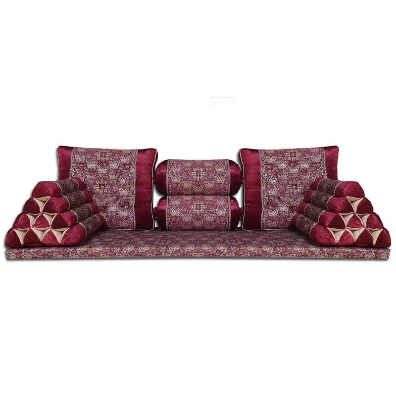 ست 7 تکه پشتی ترمه مدل شاهنشین کد 0127