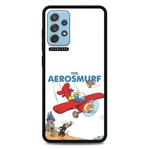 AKAM AMC-WSGA72-SMURFS-23  Cover For Samsung Galaxy A72