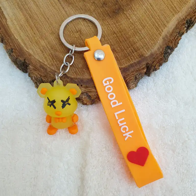 جاکلیدی مدل سیلیکونی طرح خرس گرادیان کد DB21