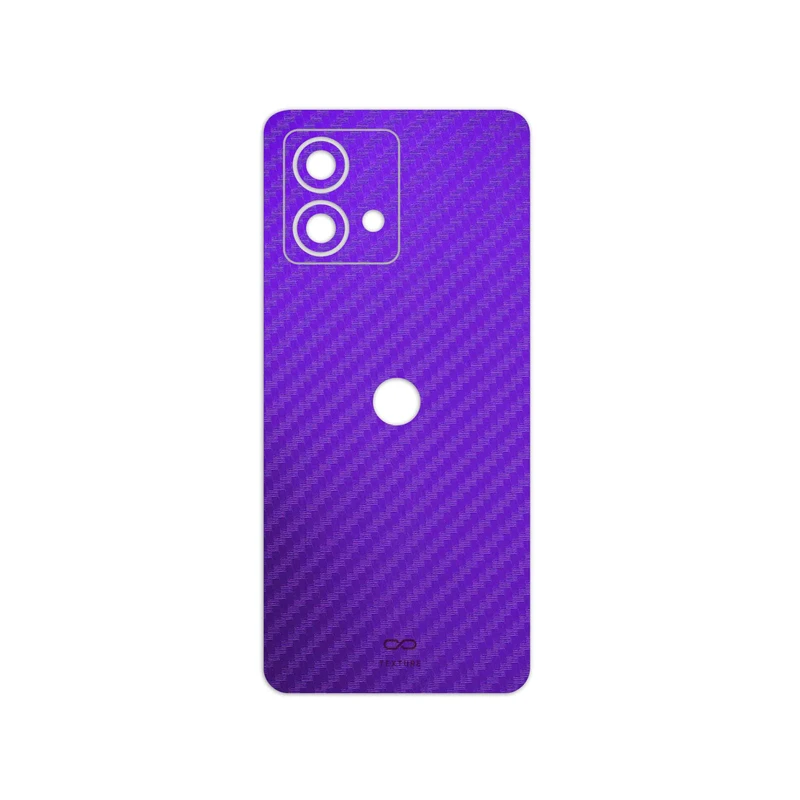 برچسب پوششی ماهوت مدل Purple-Fiber مناسب برای گوشی موبایل موتورولا Moto G84