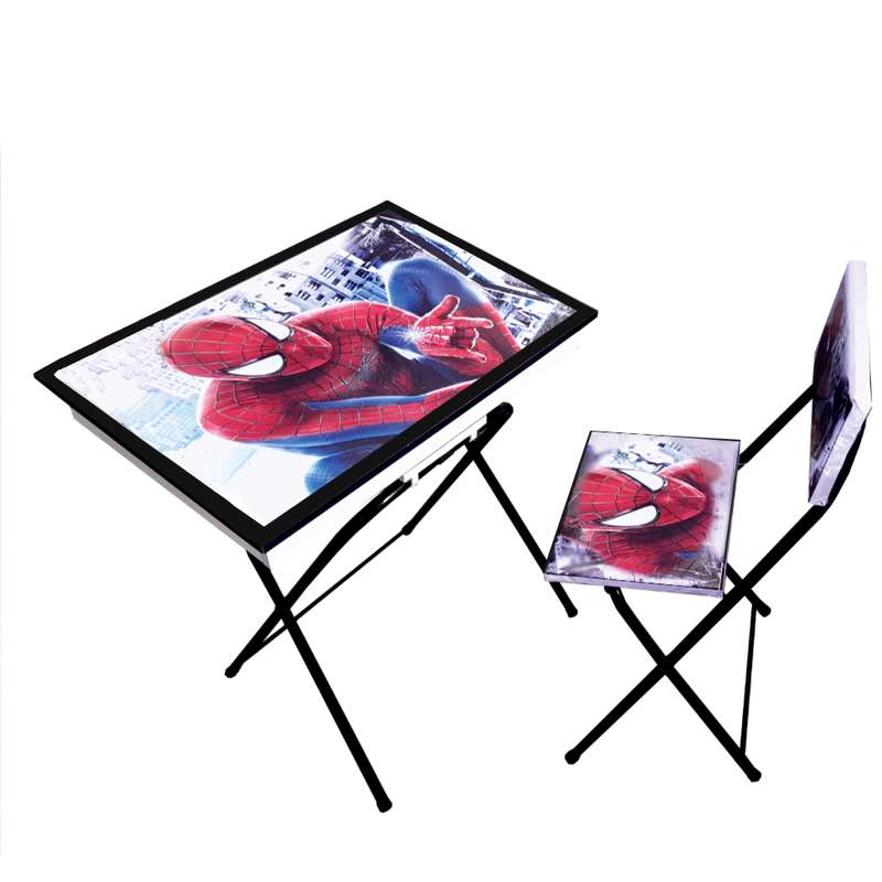 ست میز تحریر و صندلی مدل اسپایدرمن