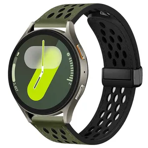 sprig Nk Leather magnet strap suitable For Samsung Galaxy Watch FE 40mm / 7 40mm / 7 44mm