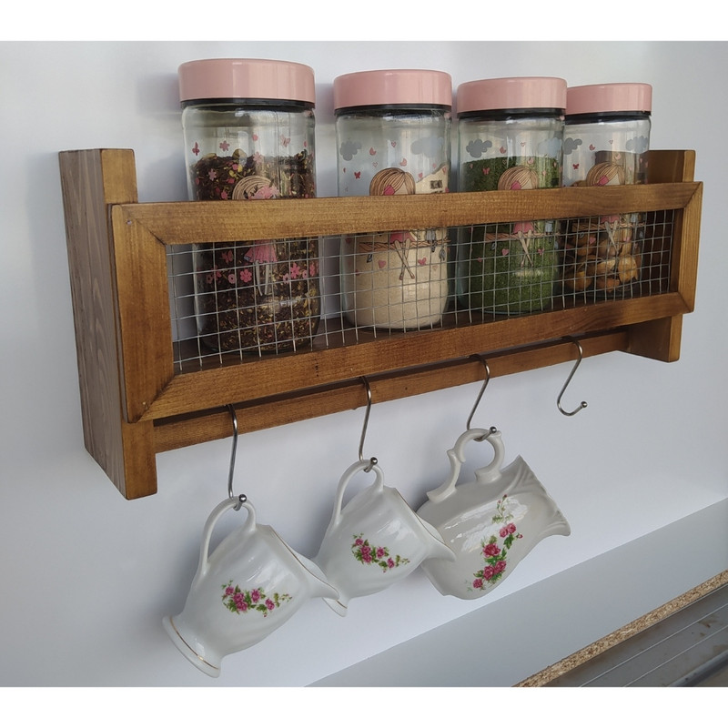 شلف دیواری مدل آویز دار