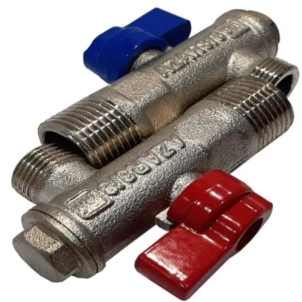 شیرپیسوار آذر مدل فیلتر دار 3/8×1/2  کد123 بسته 2 عددی 