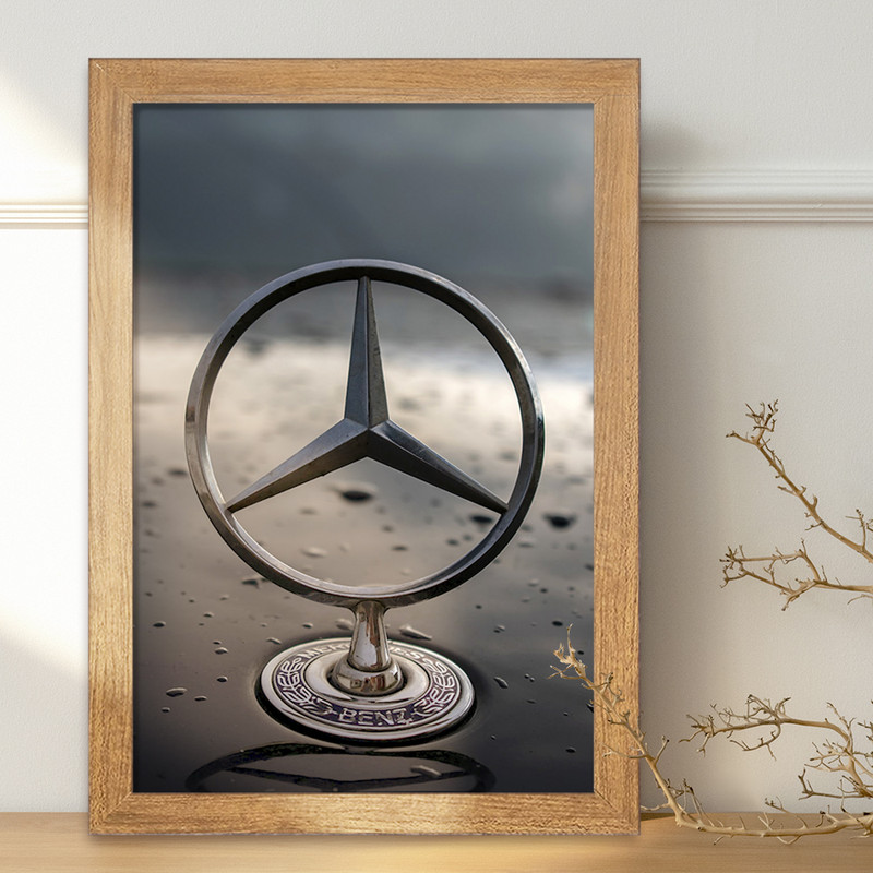 تابلو خندالو مدل مرسدس بنز Mercedes Benz  کد 23505