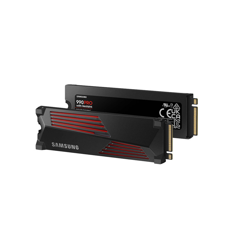 اس اس دی اینترنال سامسونگ مدل SSD SAMSUNG 990 PRO w/ Heatsink 1TB M.2 ظرفیت یک ترابایت