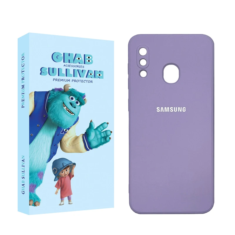 کاور قاب سالیوان مدل SILICON مناسب برای گوشی موبایل سامسونگ Galaxy A20