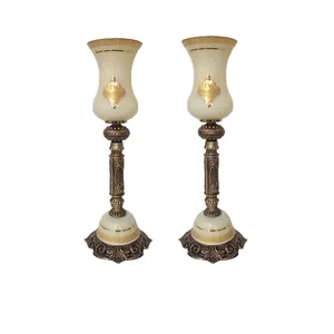  شمعدان کریستال سازان کد SH1335 بسته دو عددی