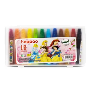 پاستل 12رنگ heppo مدل کارتونی