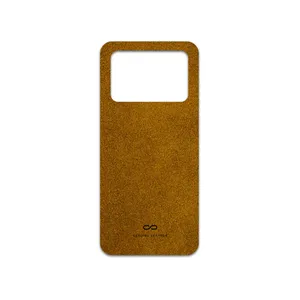 MAHOOT Brown-Chamois-Leather Cover Sticker for Xiaomi Poco M4 Pro 4G