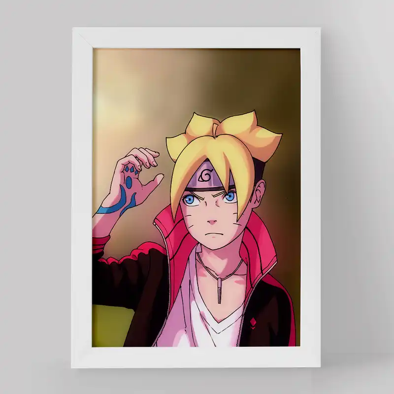 تابلو خندالو مدل بوروتو اوزوماکی انیمه بوروتو کد 15718