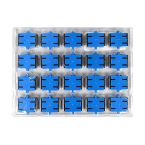 آداپتور فیبر نوری مدل SC-DUPLEX-SM بسته 20 عددی