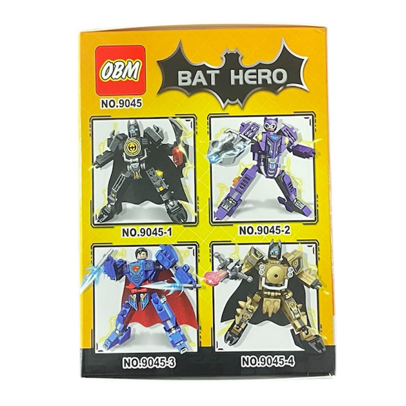 ساختنی مدل بتمن هیرو ۱۱۱ قطعه کد ۰۰۰۲