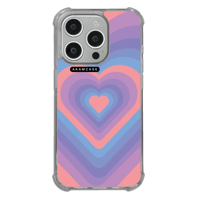 کاور آکام مدل AMCWTA15PRO-HEART27 مناسب برای گوشی موبایل اپل iPhone 15 Pro