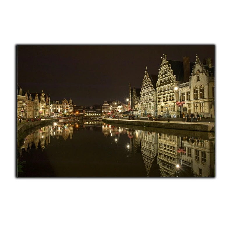 تابلو شاسی بکلیت طرح منظره شهری و رود مدل SH-S2913