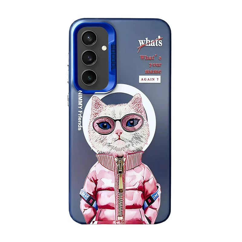 کاور مدل گربه کد 08 مناسب برای گوشی موبایل سامسونگ Galaxy A15