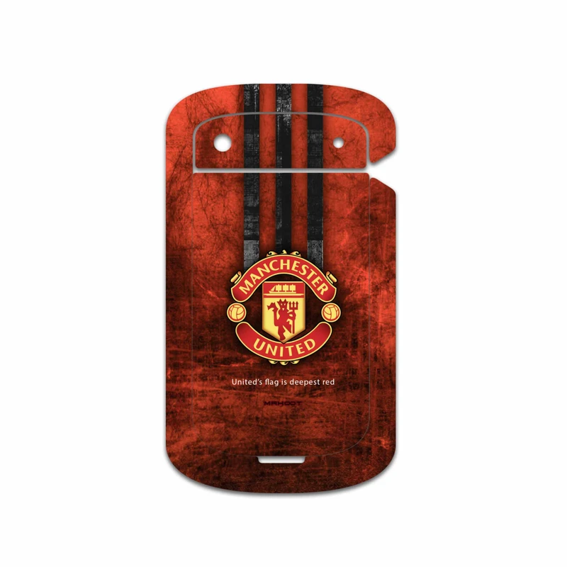 برچسب پوششی ماهوت مدل Manchester-United مناسب برای گوشی موبایل بلک بری Bold Touch 9900