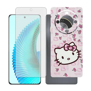 Glass together model matte screen protector suitable for Honor X9b mobile phone with back cover sticker