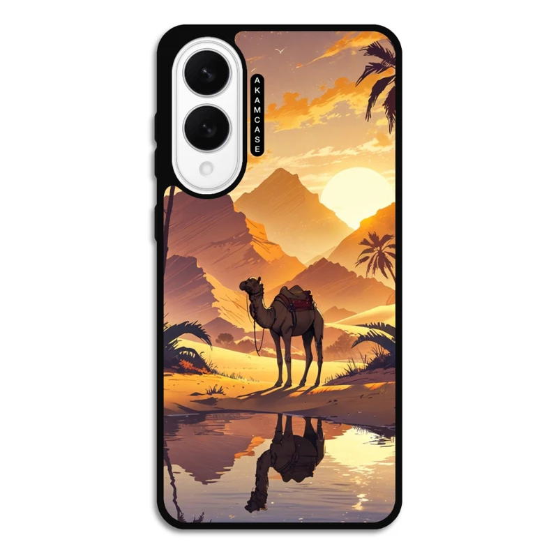 کاور آکام مدل AMC-WSGS25E-DESERT-16 مناسب برای گوشی موبایل سامسونگ Galaxy S25 Edge