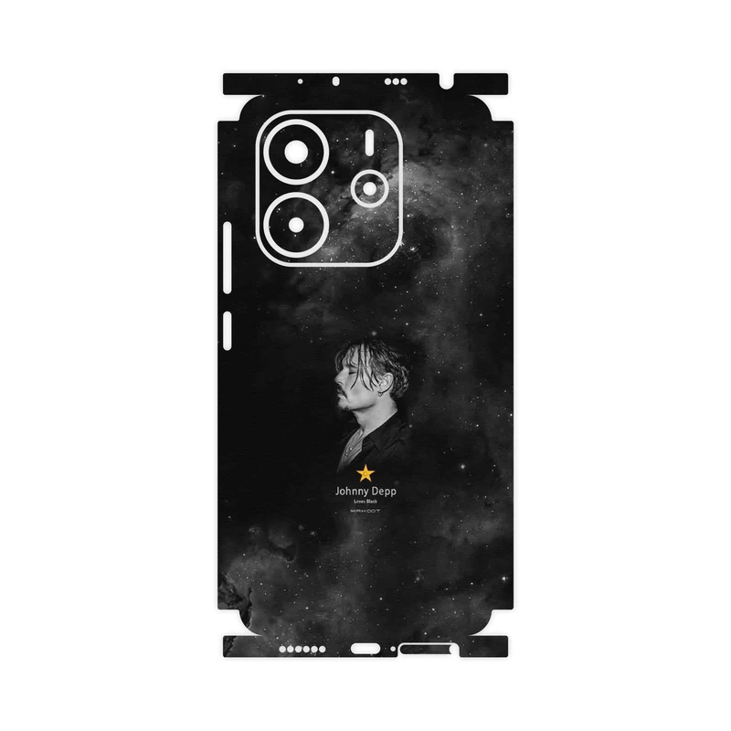برچسب پوششی ماهوت مدل Johnny Depp-FullSkin مناسب برای گوشی موبایل شیائومی Redmi Note 14 4G