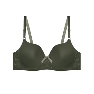 سوتین زنانه مدل اسفنجی طرح گیپور کد 66924s