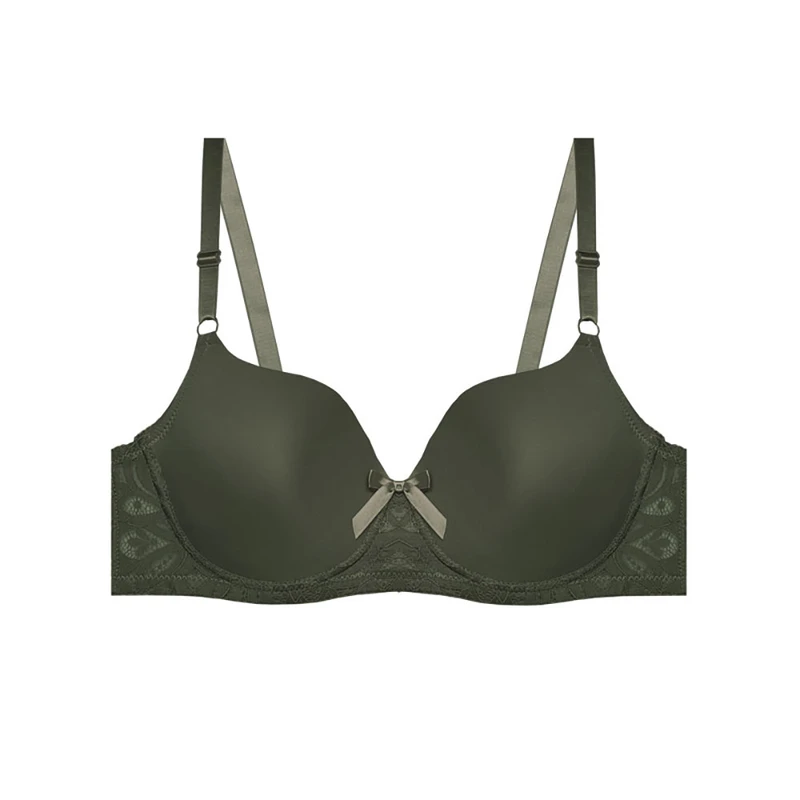 سوتین زنانه مدل اسفنجی طرح گیپور کد 66924s