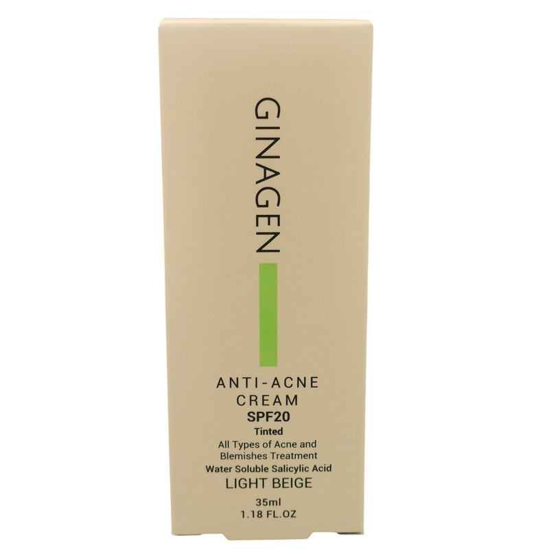 کرم ضد جوش ژیناژن مدل Light Beige حجم 35 میلی لیتر مجموعه دو عددی