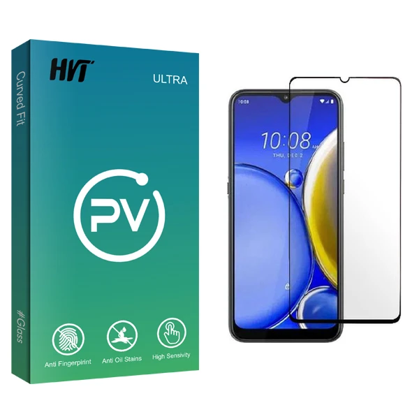 محافظ صفحه نمایش شیشه ای اچ وی تی مدل PV مناسب برای گوشی موبایل سامسونگ Galaxy F34 5G