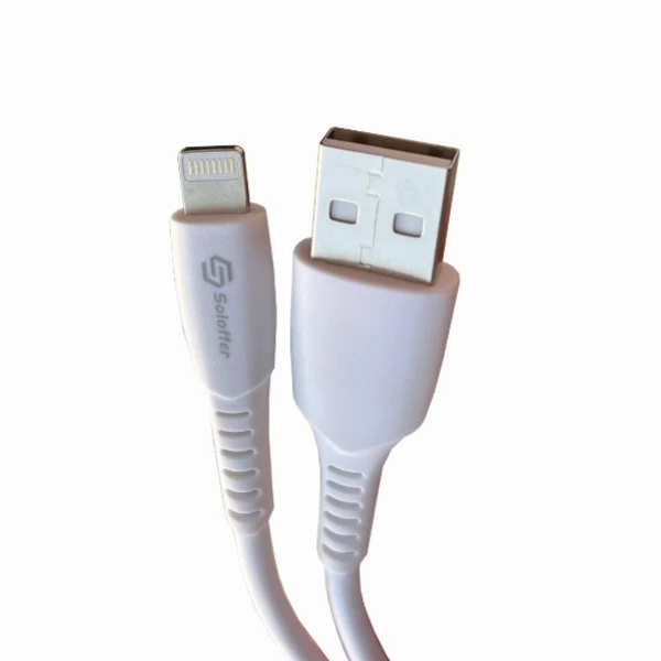 کابل تبدیل USB به لایتنینگ سولفار مدل 11 pro Max به طول 1 متر