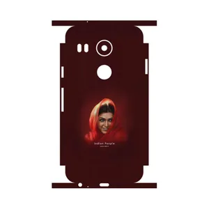 MAHOOT Portrait of an Indian Woman-FullSkin Cover Sticker for Google Nexus 5X