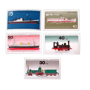 تمبر یادگاری مدل کشتی کد DS2984 مجموعه 5 عددی