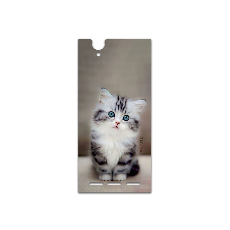 برچسب پوششی ماهوت مدل Cat-2 مناسب برای گوشی موبایل سونی Xperia T2 Ultra
