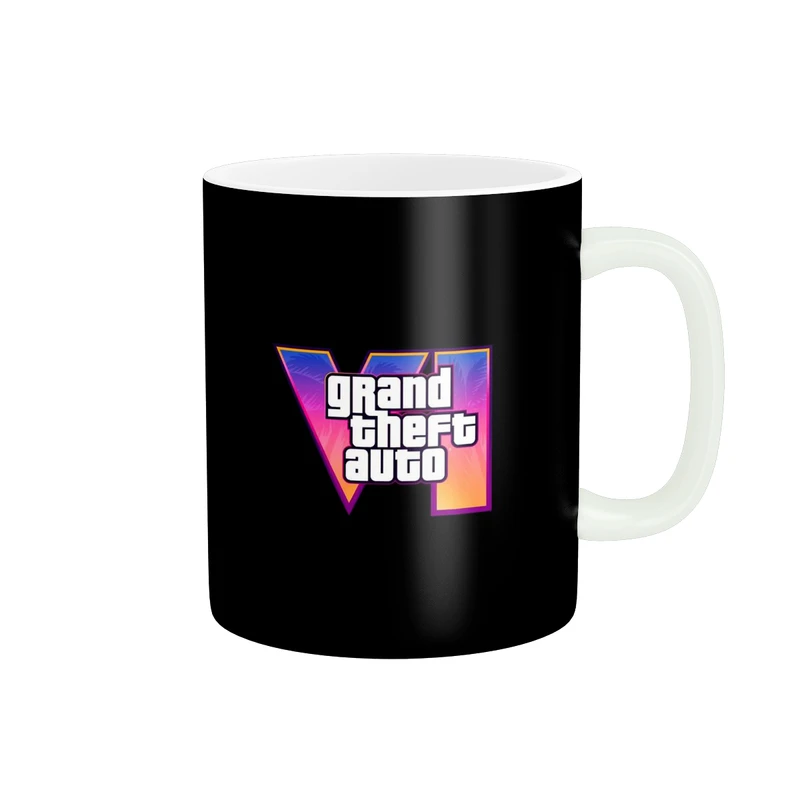 ماگ طرح جی تی ای وی ای مدل GTA VI  کد 002