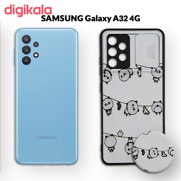 کاور مدل SA515j مناسب برای گوشی موبایل سامسونگ Galaxy A32 4G به همراه پایه نگهدارنده main 1 1