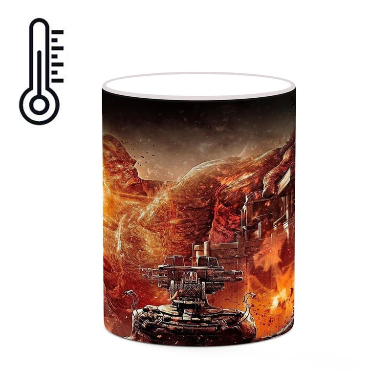 ماگ حرارتی کاکتی مدل بازی گاد آف وار God Of War کد mgh28664