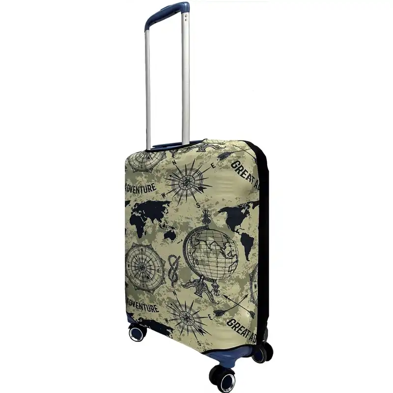 کاور چمدان مدل زمین کد 24 سایز متوسط