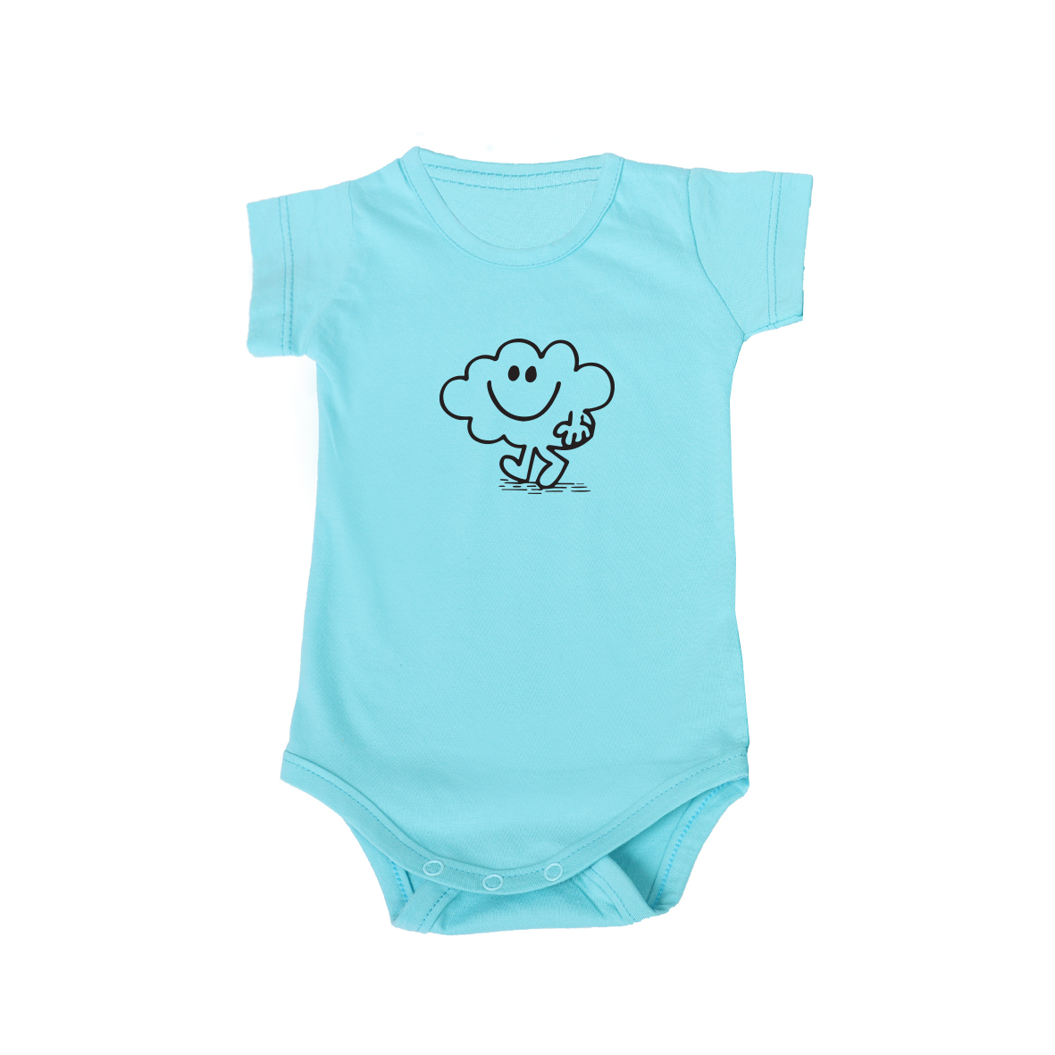 بادی آستین کوتاه نوزادی مدل ابر کد abr-b-4