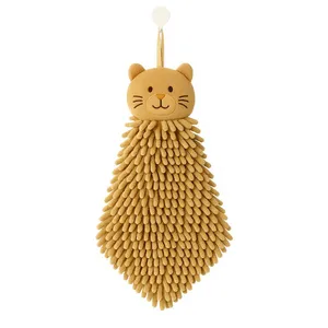 دستمال نظافت خانه و آشپزخانه حوله‌ای مدل عروسکی شیر