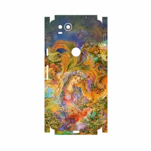 MAHOOT Persian miniature 3-FullSkin Cover Sticker for Google Pixel 2