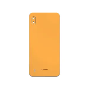 MAHOOT Matte-Orange Cover Sticker for Samsung Galaxy A10
