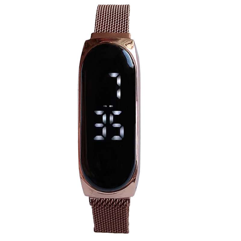 ساعت مچی دیجیتال مدل مگنتی صفحه تاچ کپسولی کد 10 ساعت مچی دیجیتال مدل مگنتی صفحه تاچ کپسولی کد 10