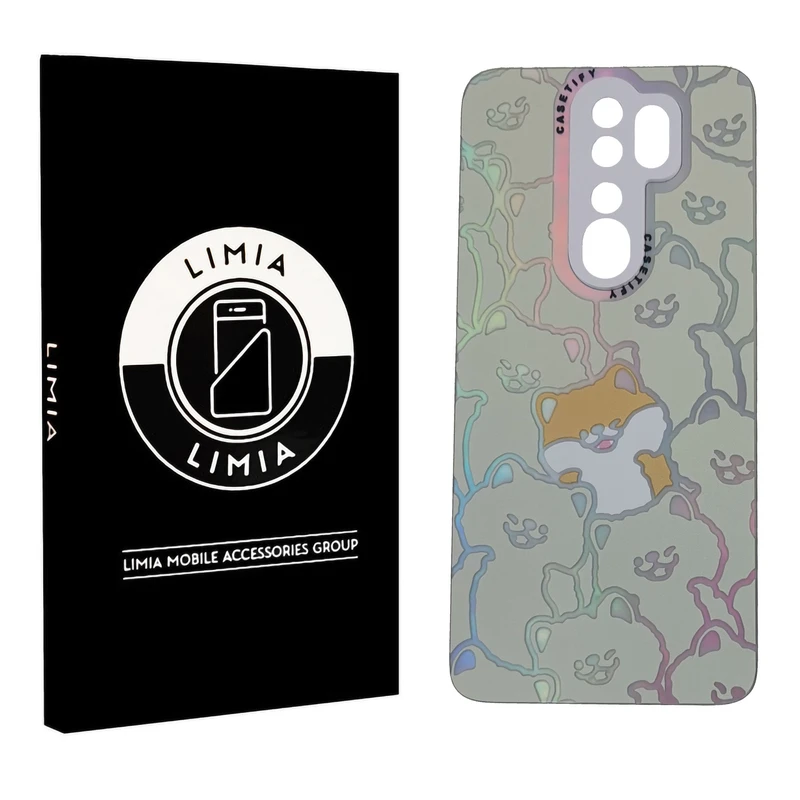 کاور لیمیا مدل فانتزی لنزدار طرح عروسکی شبرنگی مناسب برای گوشی موبایل شیائومی Redmi Note 8 Pro