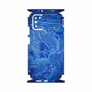 MAHOOT Blue Printed Circuit Board-FullSkin Cover Sticker for Xiaomi Poco M3